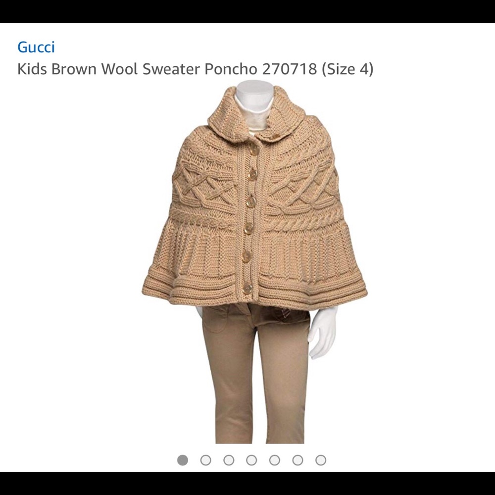 Used Gucci Wool Kids Size 4-6